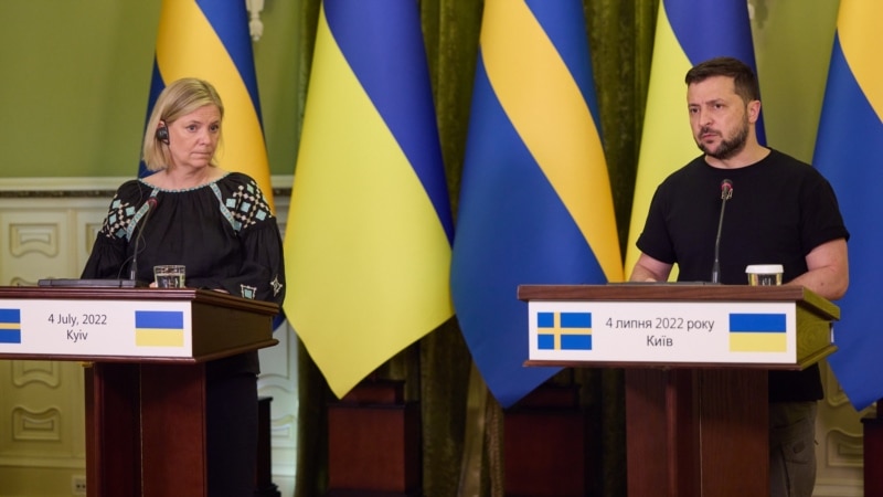 Premijerka Švedske u Kijevu pozvala na nove sankcije Rusiji