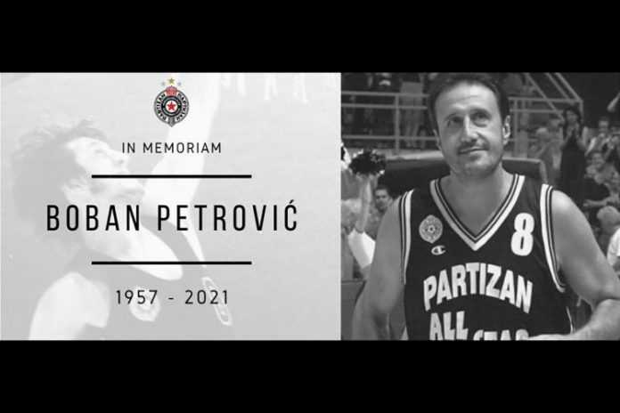 Preminuo bivši košarkaš Partizana Boban Petrović