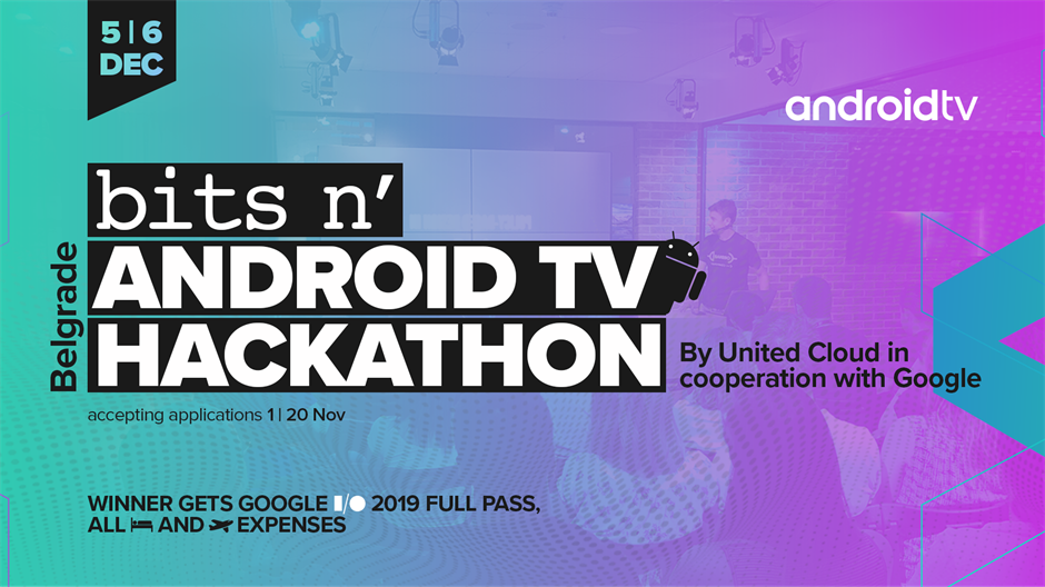 Prijavi se na Android TV Hakaton 2018