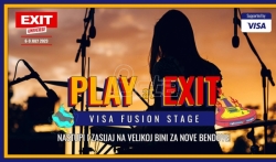 Prijavi se na Play at EXIT konkurs i zasviraj na kultnoj Visa Fusion bini!