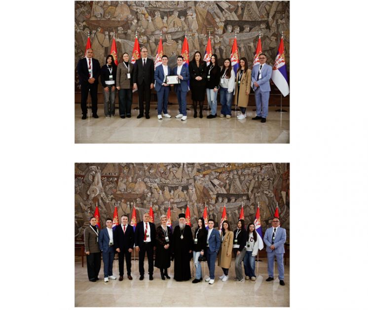 Prijem povodom završetka prve faze nacionalne ekološke kampanje za mlade „Priroda nema alternativu. Zato deluj i ti!“