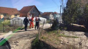 Pripadnici Vojske Srbije i Civilne zaštite grada Kraljeva dezinfikovali romsko naselje