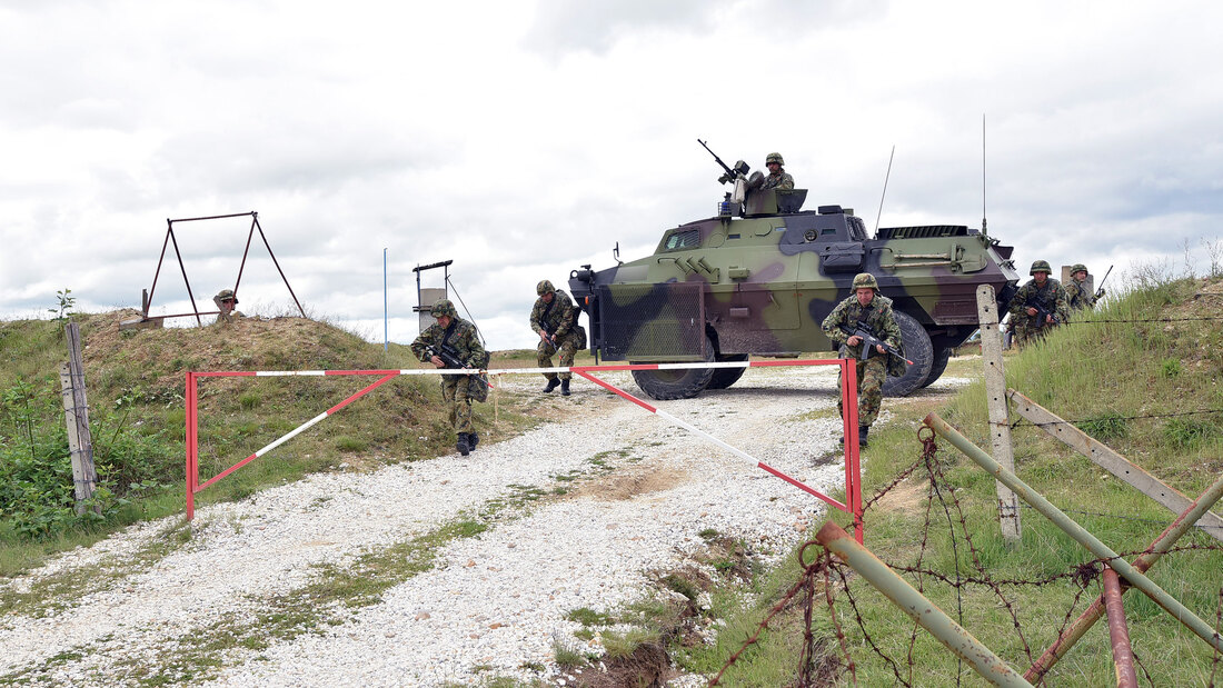 Pripreme jedinice Vojske Srbije za učešće u mirovnoj operaciji
