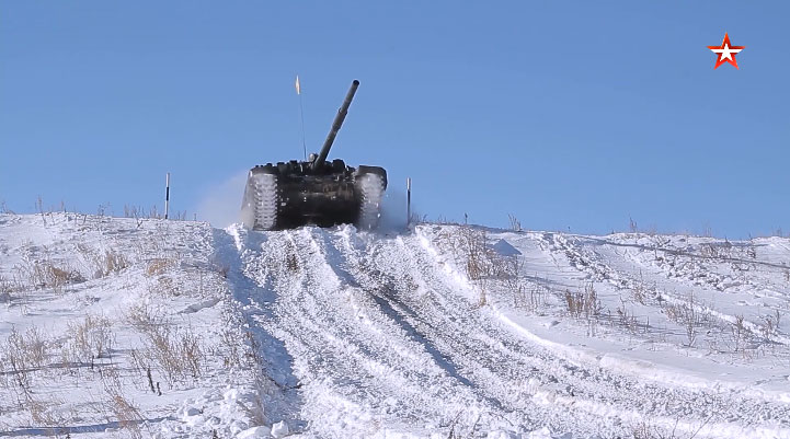 Pripreme ruskih tenkista za Međunarodne vojne igre