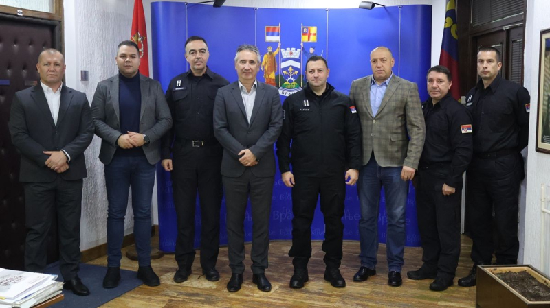 Priređen prijem za Luku Čaušića, pomoćnika ministra unutrašnjih poslova