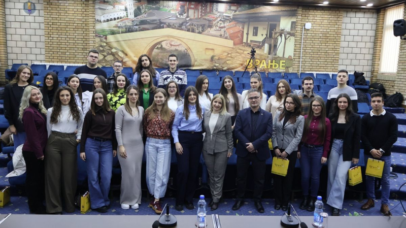 Priređen prijem za najbolje studente u prethodnoj godini