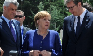 Prištinski mediji: Merkel se oštro protivi da Tači vodi dijalog sa Beogradom