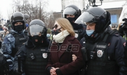 Supruga ruskog opozicionara Navaljnog javila da je uhapšena u Moskvi