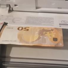 Probao je da kopira novčanicu od 50 evra - ni u ludilu nije očekivao da će se ovo dogoditi! (VIDEO)
