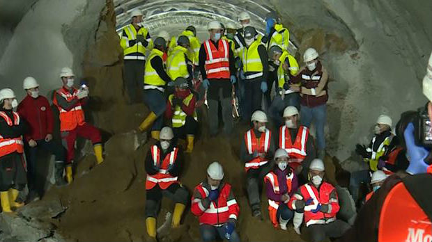 Probijen tunel Čortanovci na budućoj brzoj pruzi