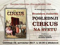 Promocija novog romana Branislava Jankovića u Narodnoj  biblioteci 