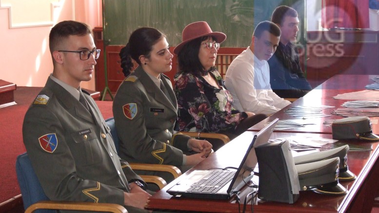 Promocija vojnih školskih ustanova u leskovačkoj Gimnaziji