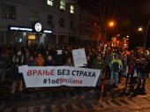 Protest 1 OD 5 MILIONA osmi put u Vranju