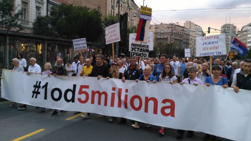 Protest 1 od 5 miliona: Još malo vremena da Vučić ispuni uslove za izbore