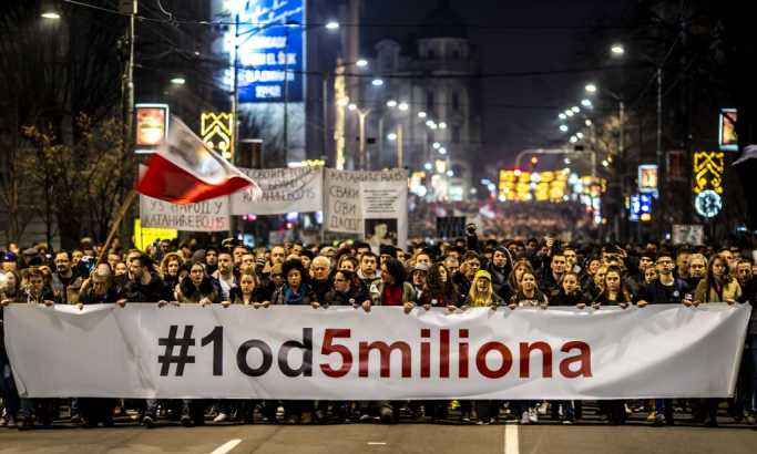 Protest 1 od 5 miliona: Okupljanje u centru Beograda, šetnja menja trasu