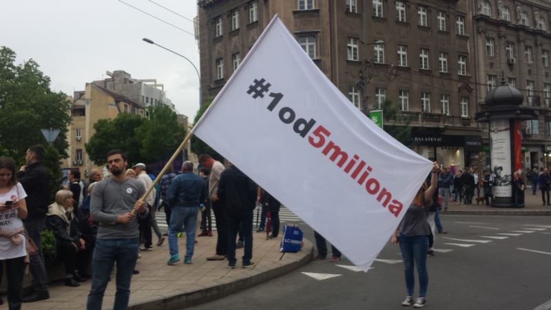Protest 1 od 5 miliona u Beogradu
