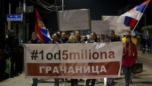 Protest „1 od 5 miliona“ večeras u Gračanici i Kosovskoj Mitrovici: Ista maršruta, isti ciljevi