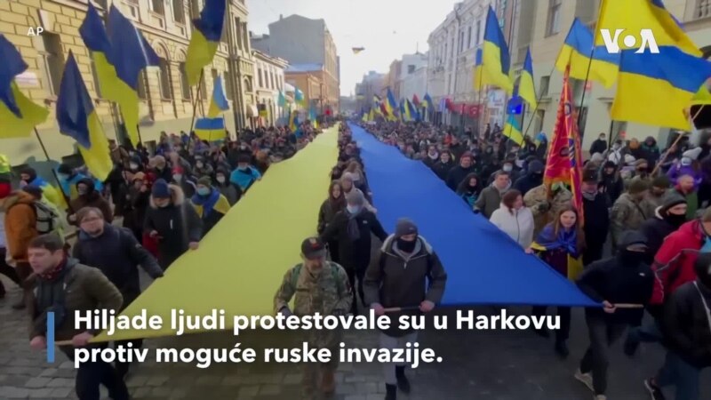 Protest: Harkov je Ukrajina