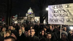 Protest „Kosovo je Srbija“ u centru Beograda: „Biti ili ne biti“
