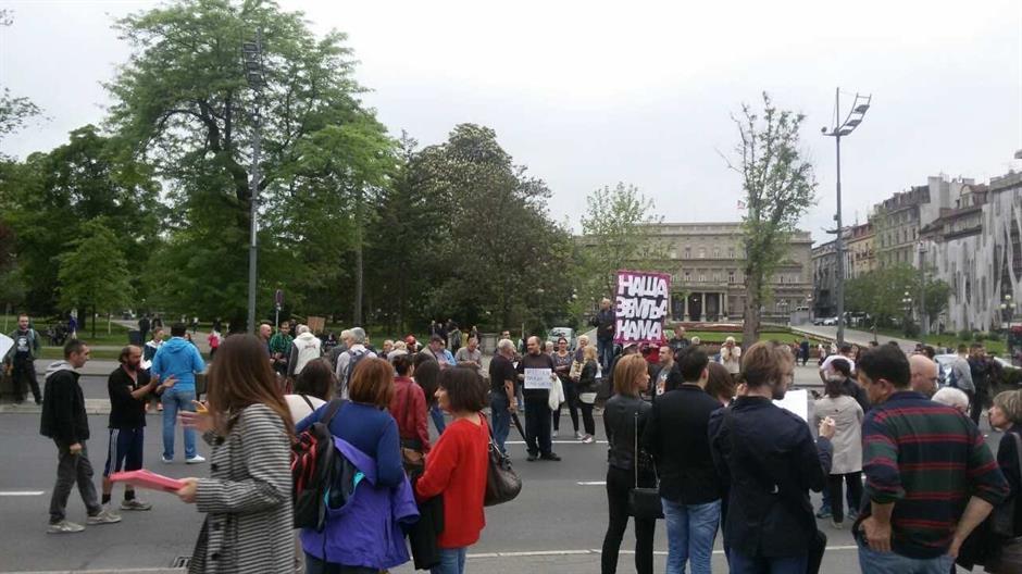 Protest Protiv diktature u šetnji do Rektorata