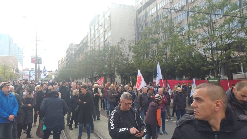 Održan protest Protiv državnog kriminala ispred Republičkog javnog tužilaštva u Beogradu