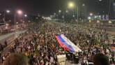 Protest Srbija protiv nasilja“: Desetine hiljada demonstranata blokirali mostove i traže ostavku predsednika