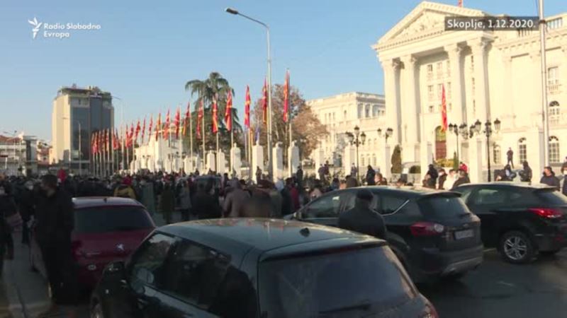 Protest i blokade u Severnoj Makedoniji zbog izjave Zorana Zaeva