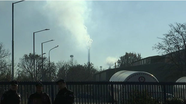 Protest ispred Železare zbog zagađenja 