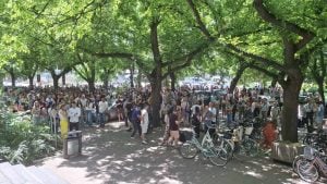Protest ispred suda u Novom Sadu: Podrška momku koji je branio Futožane i udario „ćacija“