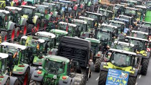 Protest nemačkih poljoprivrednika protiv ekološke politike