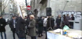 Protest podrške profesoru 14. beogradske gimnazije