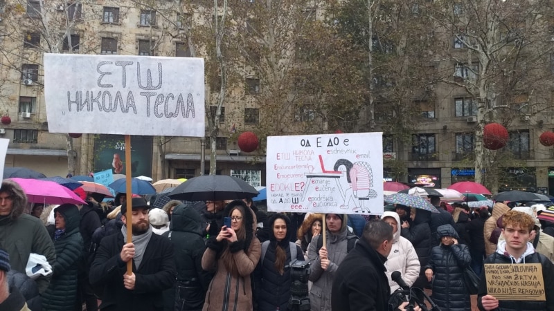 Protest prosvetnih radnika u Srbiji zbog nasilja u školama