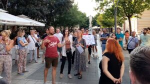 Protest protiv aerozagađenja u Šapcu: Građani osećaju- merenja nema