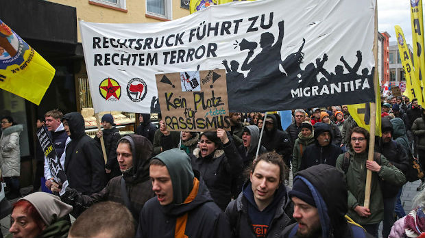 Protest protiv rasizma i mržnje u Hanauu