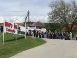 Protest radnika kuršumlijskog ŠIK Kopaonika