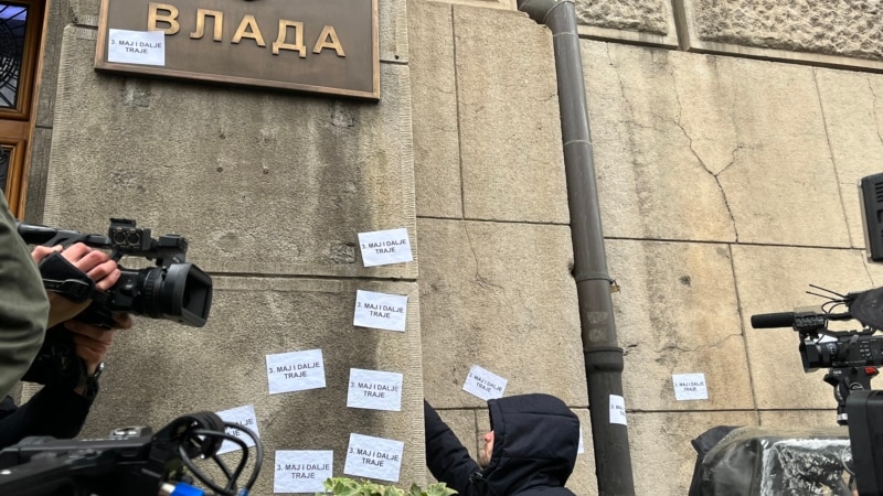 Protest roditelja dece ubijene u školi u Beogradu, traže Memorijalni centar 