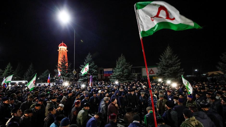 Protest u Ingušetiji protiv razmene teritorija sa Čečenijom