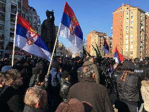 Protest u Kosovskoj Mitrovici, Srbi traže slobodu kretanja