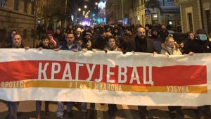 Protest u Kragujevcu: Da razbistrimo Srbiju i prodavce magle pošaljemo u političku istoriju