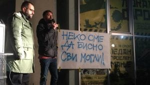 Protest u Kraljevu kao znak solidarnosti sa protestima u Beogradu