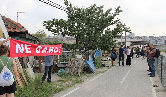 Protest u Savamali, sprečeno prinudno iseljenje poslednje kuće