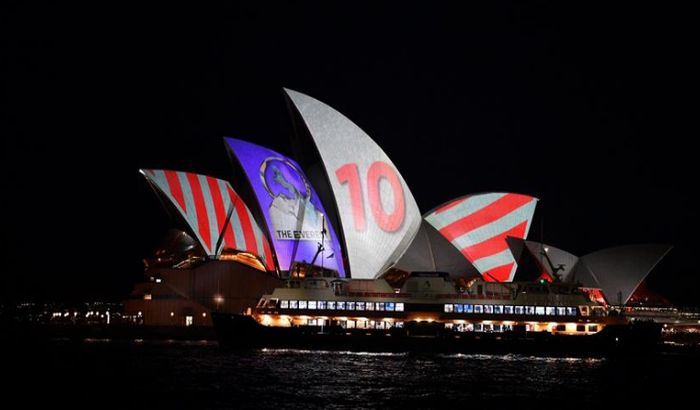 Protest u Sidneju zbog reklamiranje trke na zgradi Opere