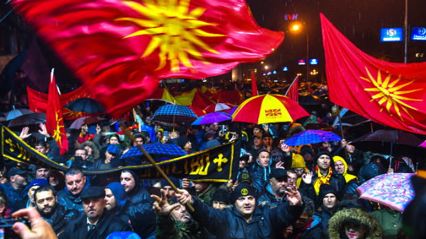 Protest u Skoplju protiv promene imena države
