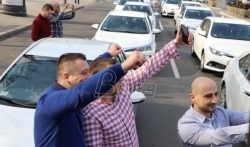 Protest udruženja CarGo ispred vlade, traže smenu ministarke Mihajlović