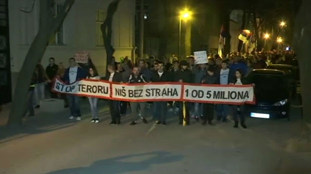 Protesti 1 od 5 miliona širom Srbije