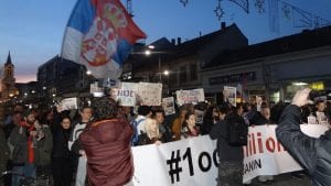 Protesti „1 od 5 miliona“ u više gradova Srbije (VIDEO, FOTO)