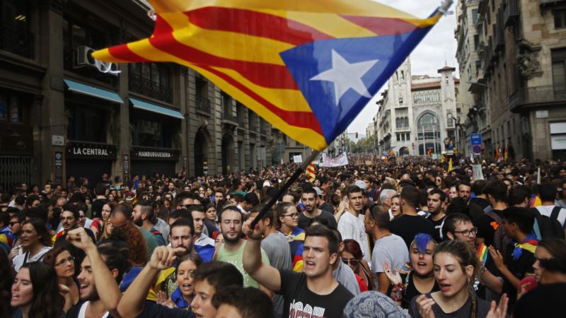 Protesti i generalni štrajk u Kataloniji