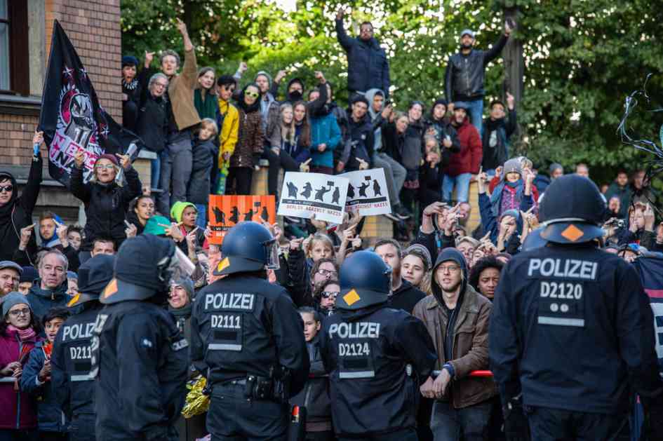 Protesti i kontraprotesti širom Nemačke