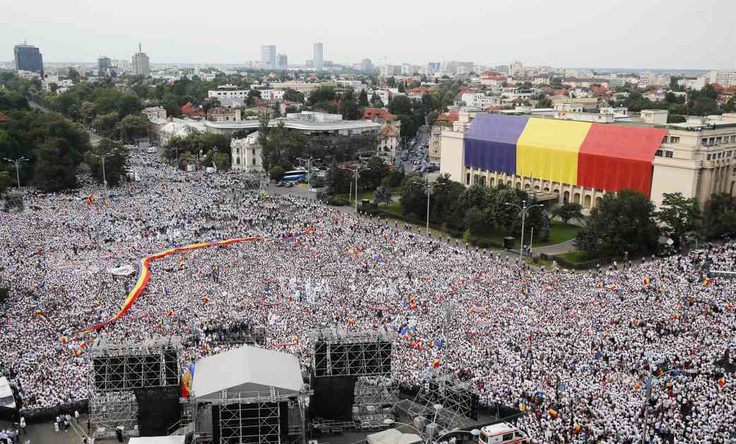 Protesti pristalica vlasti u Rumuniji zbog položaja tužilaca