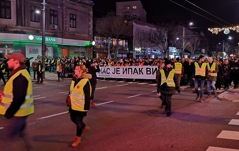 Protestni skup i šetnja za Olivera Ivanovića u Beogradu